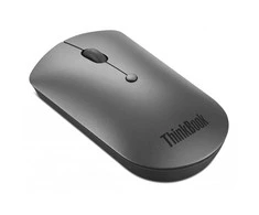 Pelė Lenovo ThinkBook Bluetooth Silent Mouse, Pilkos spalvos