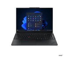 Nešiojamas kompiuteris Lenovo ThinkPad E16 G4 AMD | Juodas | 16 " | IPS | WUXGA | 1920 x 1200 pikselių | Anti-glare | AMD Ryzen AI 7 | 345 | 16 GB | SODIMM DDR5 | Solid-state drive capacity 512 GB | AMD Radeon 820M Graphics | Windows 11 Pro | 802.11be | Bluetooth versija 5.4 | Klaviatūros kalba: anglų | Klaviatūros apšvietimas | Garantija 36 mėn. | Baterija warranty 12 mėn.
