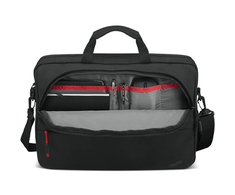 Lenovo | Essential | ThinkPad Essential 15.6" Topload (Sustainable &amp; Eco-friendly, made with recycled PET: Total 7.5% Exterior: 24%) | Tinka iki 16 " | Topload | Shoulder strap | Juodas