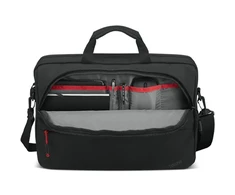 Lenovo | Essential | ThinkPad Essential 15.6" Topload (Sustainable &amp; Eco-friendly, made with recycled PET: Total 7.5% Exterior: 24%) | Tinka iki 16 " | Topload | Shoulder strap | Juodas
