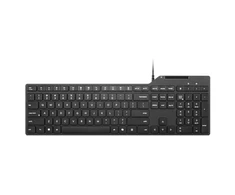 Lenovo USB-A su laidu Smartcard Klaviatūra 5000 | Klaviatūra | su laidu | Estonian | Plunger Type Switch | Juodas | Brown Box