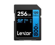 Lexar | Atminties kortelė | Professional 800x PRO | 256 GB | SDXC | Flash atminties klasė UHS-I