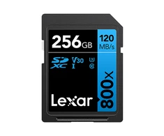 Lexar | Atminties kortelė | Professional 800x PRO | 256 GB | SDXC | Flash atminties klasė UHS-I