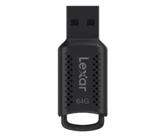 Lexar | USB Flash Drive | JumpDrive V400 | 64 GB | USB Type-A | Juodas