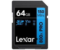 Lexar | Atminties kortelė | Professional 800x PRO | 64 GB | SDXC | Flash atminties klasė UHS-I