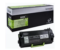 Lexmark 522X (52D2X00) Return, juoda kasetė