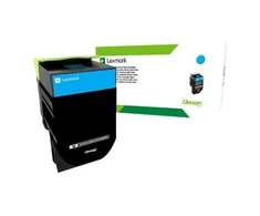 Lexmark 70C2XCE (702XC) Toneris kasetė, žalsvai mėlyna, 4000 puslapių