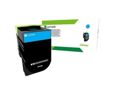 Lexmark 80C2HC0 kasetė, žalsvai mėlyna, 3000 puslapių