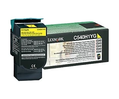 Lexmark C540H1YG Cartridge, Geltona, 2000 pages