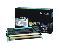 Lexmark C748H1CG kasetė, žalsvai mėlyna, 10 000 puslapių