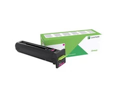 Lexmark CX825, 860 Mag Corp 22K kasetė | Lexmark 82K2XME | Lexmark – itin didelės našumo – purpurinė – originali – dažų kasetė – LCCP, LRP, Lexmark Corporate | Tonerio kasetė | Magenta