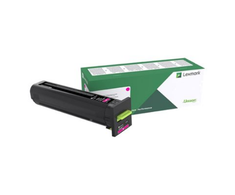 Lexmark CX860 raudonų dažų grąžinimo programos 55K tonerio kasetė | Lexmark 82K2UM0 | Lexmark - itin didelio našumo - raudona - originali - tonerio kasetė - LCCP, LRP | Tonerio kasetė | Raudona