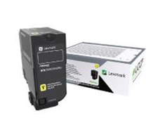 Lexmark standartinės našumo dažų kasetė | Kasetė | Geltona
