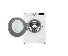 LG | Skalbimo mašina su džiovykle | F2DR509S1W | Energijos vartojimo efektyvumo klasė A | Priekinis pakrovimas | Skalbimo talpa 9kg | 1200 aps./min. | Plotis 47,5 cm | Ekranas | Sukamoji rankenėlė + LED | Džiovinimo sistema | Džiovinimo talpa 5kg | Garų funkcija | Tiesioginė pavara | Baltas