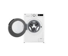 LG | Skalbimo mašina su džiovykle | F4DR509SBW | Energijos vartojimo efektyvumo klasė A | Pakrovimas iš priekio | Skalbimo talpa 9kg | 1400 RPM | Gylis 55 cm | Plotis 60 cm | Ekranas | Sukamoji rankenėlė + LED | Džiovinimo sistema | Džiovinimo talpa 6kg | Garų funkcija | Tiesioginis varymas | Baltas