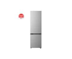LG Šaldytuvas | GBBS322CPY | Energy efficiency class C | Free standing | Combi | Height 203 cm | Šaldytuvas net capacity 262 L | Šaldiklis net capacity 113 L | Ekranas | 34 dB | Prime Sidabrinis