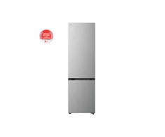LG Šaldytuvas | GBBSJ1CCPY | Energy efficiency class C | Free standing | Combi | Height 186 cm | Šaldytuvas net capacity 220 L | Šaldiklis net capacity 113 L | Ekranas | 34 dB | Prime Sidabrinis