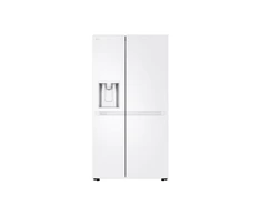 LG Šaldytuvas | GSLC40SWPE | Energy efficiency class E | Free standing | Side by side | Height 179 cm | Šaldytuvas net capacity 417 L | Šaldiklis net capacity 221 L | Ekranas | 36 dB | Baltas