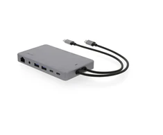 LMP prijungimo stotis USB-C Ekranas Dock 2 2 x HDMI; 1 x DisplayPort; 1 x Mini-DisplayPort; 1 x VGA; 1 x DVI; 1 x garso išvestis; 1 x Ethernet prievadas; 2 x USB 3.1 (Gen 1); 1 x USB-C