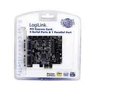 Logilink | 2 x serial (COM), 1 x parallel (LPT) | PCIe