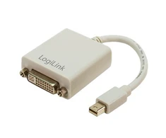 Logilink Adapteris Mini Ekranas Port TO DVI konverteris: DVI-I FM, Mini DisplayPort M