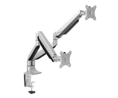 Laikiklis Logilink BP0043 Dual Monitorius Desk mount, 13"-32",gas spring, aluminum | Logilink