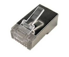 LogiLink MP0003 | CAT5e Modular PlugSuitable for 8P8C Round CableConnector shieldedGold-plated contacts