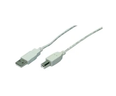 LogiLink Prisijungti | USB 2.0 A į USB 2.0 B kabelis | USB A patinas | USB B vyr