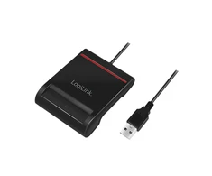 LogiLink Prisijungti | USB 2.0 kortelių skaitytuvas, skirtas smart ID | CR0047 | Kortelių skaitytuvas