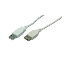 „Logilink“ | USB 2.0 prailginimo kabelis, | USB-A į USB-A USB A lizdas | USB A kištukas
