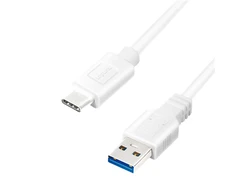 LOGILINK CU0174 LOGILINK - USB 3.2 Gen1x1 laidas, USB-A kištukas iki USB-C kištukas, baltas, 1m