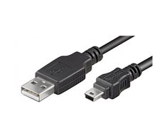 LogiLink Prisijungti | USB MINI-B 5 kontaktų 180 Cert 1,8m | USB-A į mini-USB Mini-USB B | USB A