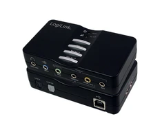 LogiLink Prisijungti | USB garso dėžutė 7.1 8 kanalų | UA0099