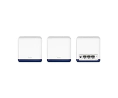 Maršrutizatorius TP-Link Mercusys | AC1900 Whole Home Mesh Wi-Fi System | Halo H50G (3-Pack) | 802.11ac | 1300+600 Mbit/s | Ethernet LAN (RJ-45) jungtys 3 | Mesh Support Yes | MU-MiMO Yes | No mobile broadband