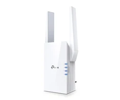 TP-LINK | Range Extender | RE605X | 802.11ax | Tinklelio atramos Nr. | 574+1201 Mbit/s | 10/100/1000 Mbit/s | Ethernet LAN (RJ-45) jungtys 1 | Nėra mobiliojo plačiajuosčio ryšio | MU-MiMO Nr. | Antenos tipas 2x išorinė