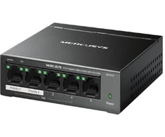 Šakotuvas Mercusys 5-port Gigabit Desktop Switch su 4-Port PoE+ | Mercusys