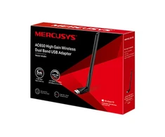 TP-Link „Mercusys“ | AC650 didelės spartos belaidis dviejų dažnių USB adapteris | MU6H