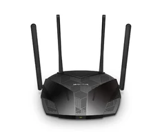 TP-Link Mercusys AX1800 Dual-Band WiFi 6 Maršrutizatorius | MR70X | 802.11ax | 1201+574 Mbit/s | 10/100/1000 Mbit/s | Ethernet LAN (RJ-45) jungtys 3 | Tinklelio atramos Nr. | MU-MiMO Taip | Nėra mobiliojo plačiajuosčio ryšio | Antenos tipas 4xFiksuota