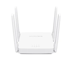 „Mercusys“ | AC1200 belaidis dviejų dažnių maršrutizatorius | AC10 | 802.11ac | 300+867 Mbit/s | 10/100 Mbit/s | Ethernet LAN (RJ-45) jungtys 2 | Tinklo palaikymas: Ne | MU-MiMO: Taip | Ne, mobilusis plačiajuostis ryšys: Ne | Antenos tipas: 4 fiksuotos | Ne