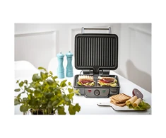 Sumuštinių keptuvas Mesko | Grilis | MS 3050 | Contact grill | 1800 W | Juodas/Nerūdijantis plienas