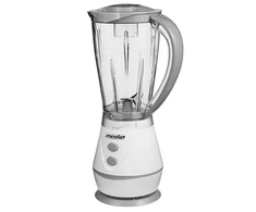 Mesko | MS 4060 | Stalviršis | 500 W | Stiklainio medžiaga Plastikas | Stiklainio talpa 1 L | Baltas/ pilkas