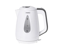 Mesko | Virdulys | MS 1261g | Electric | 2200 W | 1.7 L | Polypropylene | 360° rotational base | Pilkas