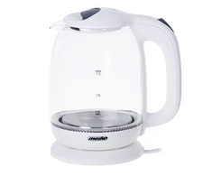 Mesko | Virdulys | MS 1302w | Elektrinis | 2200 W | 1,7 l | Stiklas | 360° sukamasis pagrindas | Baltas