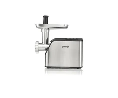 Mėsmalė Gorenje | Meat Grinder | MG2202XE | Stainless Steel/Juodas | 2200 W | Greičių skaičius 1 | Throughput (kg/min) 2.2