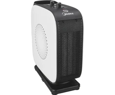 Midea Compact PTC Fan Heater 1500W NTY15-19CA - keraminis šildytuvas, patalpoms iki 10 m², baltas