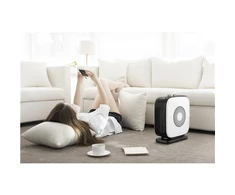 Midea Compact PTC Fan Heater 1500W NTY15-19CA - keraminis šildytuvas, patalpoms iki 10 m², baltas