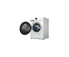 Midea | Skalbimo mašina | MF200W80WB/W-HR | Energy efficiency class A | Front loading | Skalbimo talpa 8kg | 1400 RPM | Gylis 48 cm | Plotis 60 cm | Ekranas | LCD | Steam function | Baltas