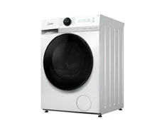 Midea | Skalbimo mašina | MF200W80WB/W-HR | Energy efficiency class A | Front loading | Skalbimo talpa 8kg | 1400 RPM | Gylis 48 cm | Plotis 60 cm | Ekranas | LCD | Steam function | Baltas