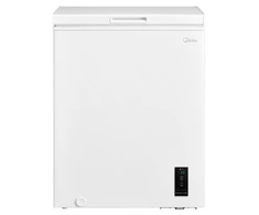 Midea Šaldiklis | MDRC207FEE01 | Energijos vartojimo efektyvumo klasė E | Komoda | Laisvai pastatoma | Aukštis 85 cm | Bendra grynoji talpa 142 l | Baltas