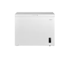 Midea Šaldiklis | MDRC345FEE01 | Energy efficiency class E | Chest | Free standing | Height 85 cm | Total net capacity 249 L | Baltas